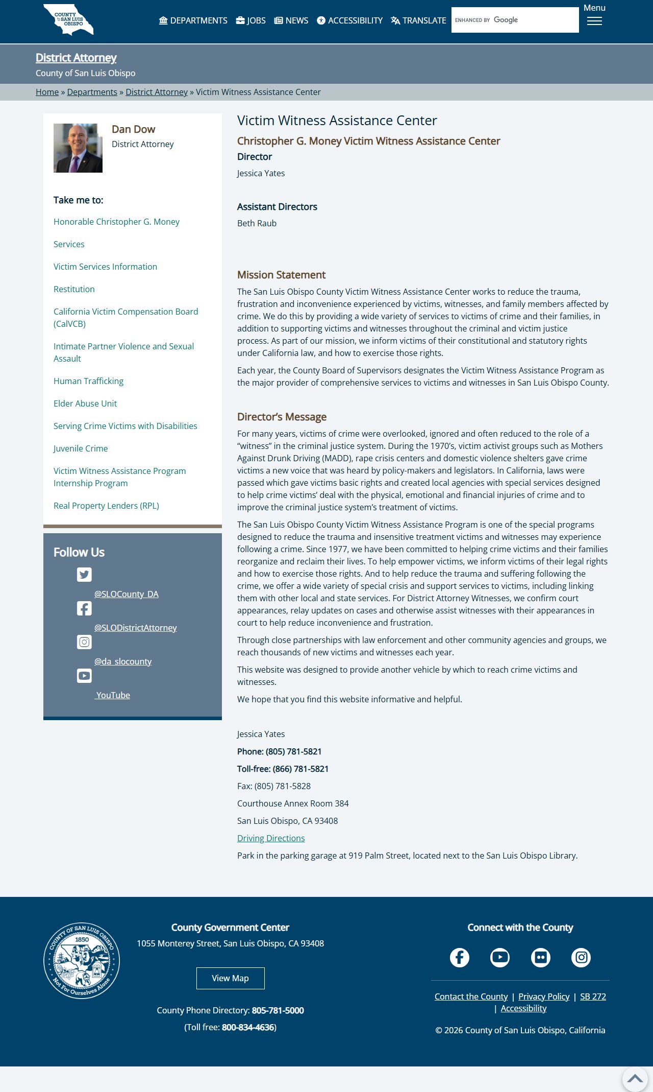 San Luis Obispo County court records FAQ - DA Victim Witness Assistance Center